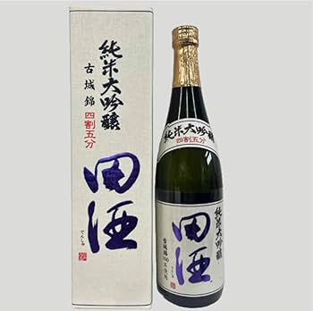 Amazon.co.jp: 田酒 古城錦 純米大吟醸 磨き四割五分 720ml